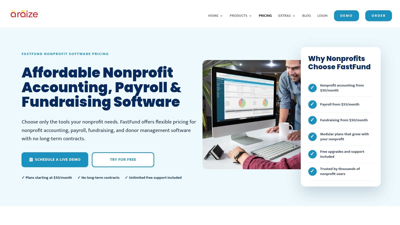 FastFund Accounting by Araize