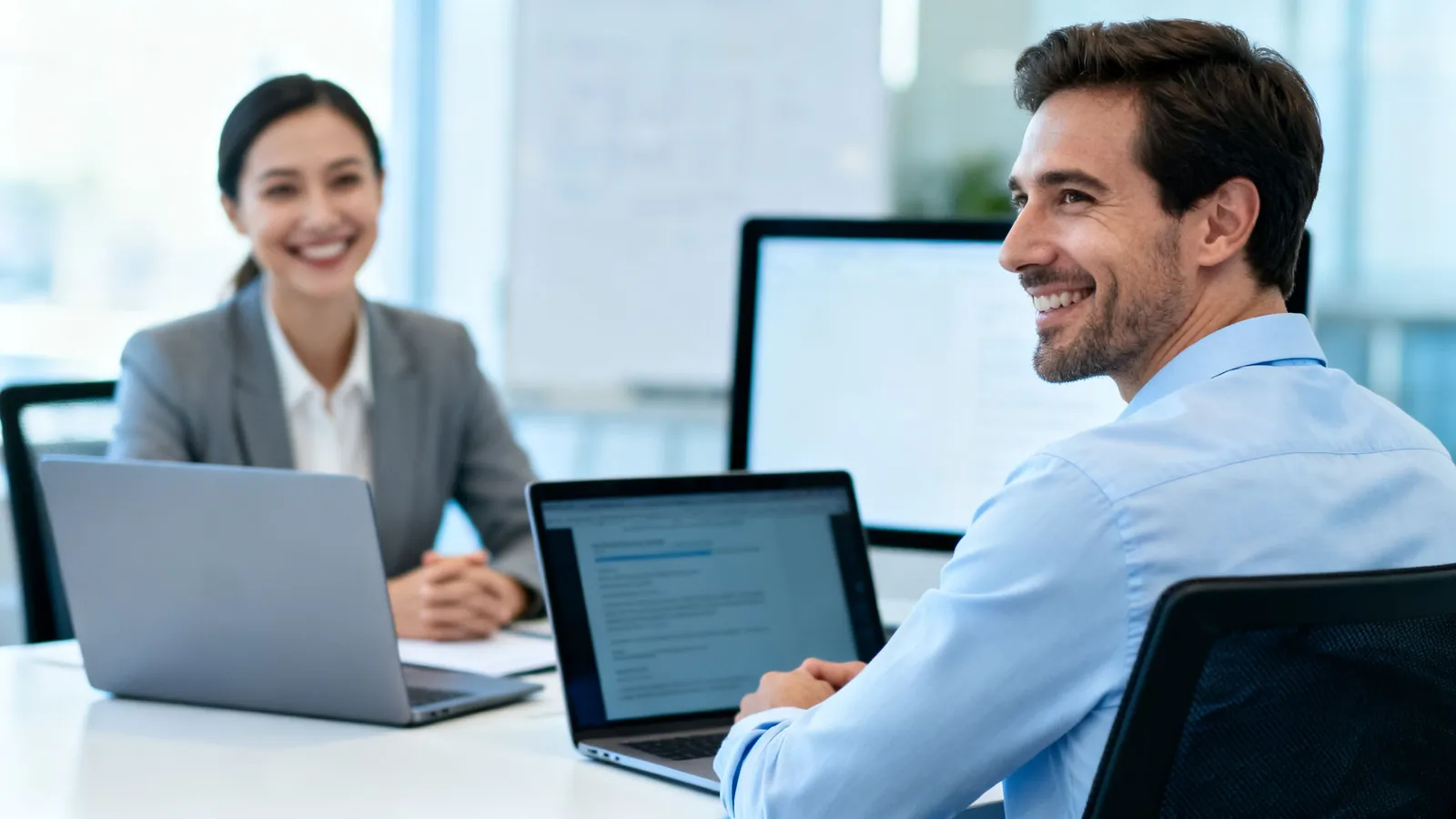 A consultant and a controller wrapping up a parallel close